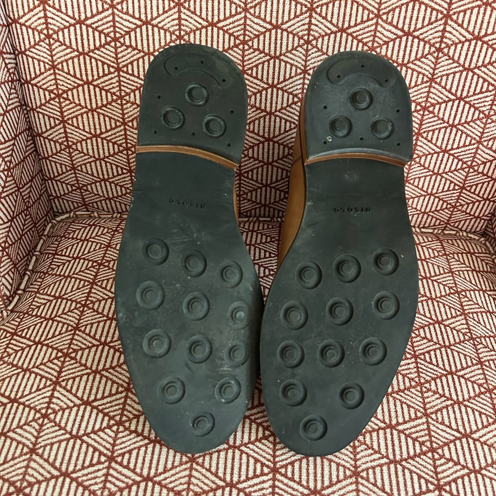 Nisolo Tan Leather Chelsea Boots - Size 11 - Picture 5 of 6